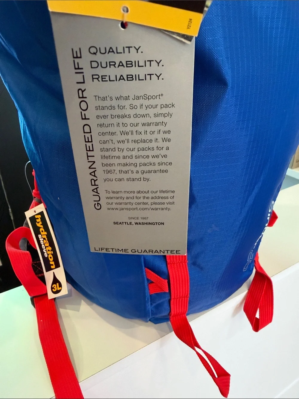 JanSport Sinder 20 Backpack - Blue Streak